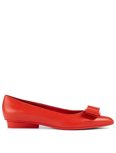 Viva Leather Ballet Flats