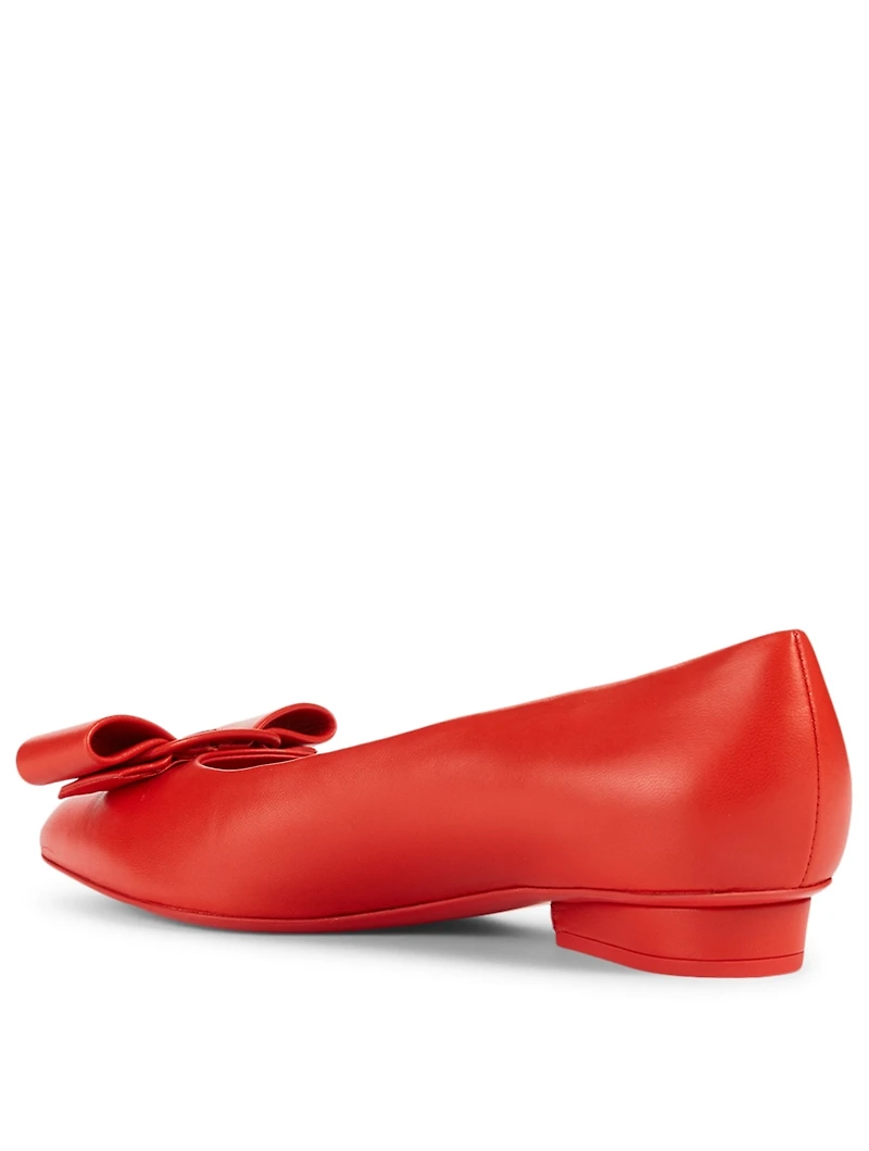 Viva Leather Ballet Flats