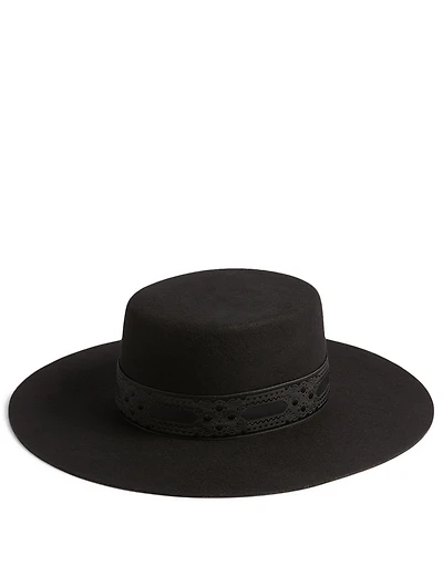 The Sierra Wool Boater Hat