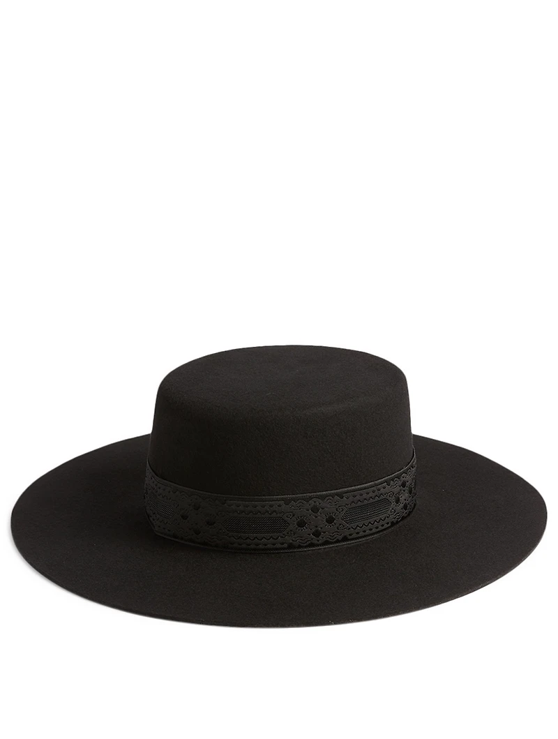 The Sierra Wool Boater Hat