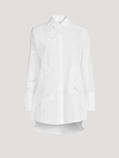 Magnolia Appliqué Tunic Shirt
