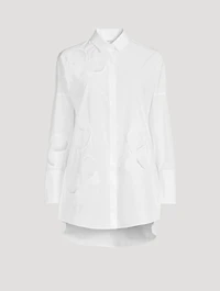 Magnolia Appliqué Tunic Shirt