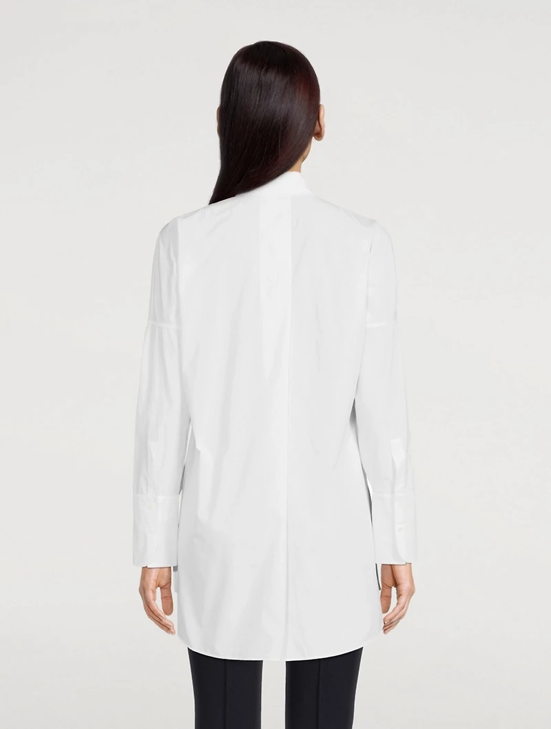 Magnolia Appliqué Tunic Shirt