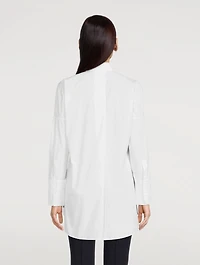Magnolia Appliqué Tunic Shirt