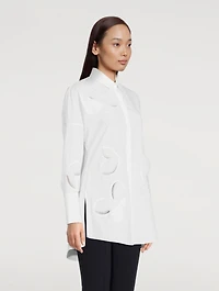 Magnolia Appliqué Tunic Shirt