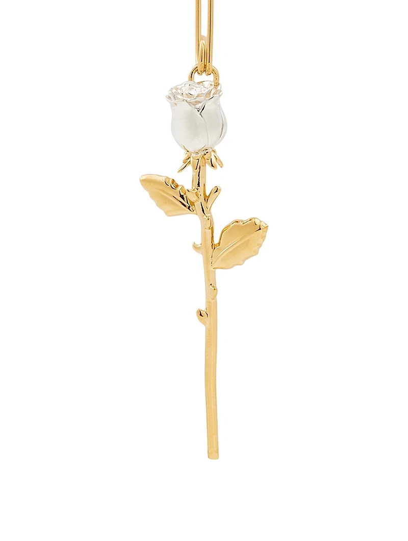 Rose Charm Earring