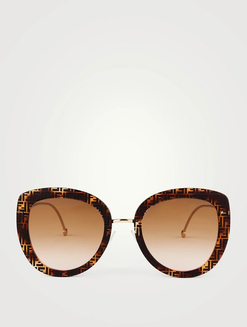 F Is Fendi Cat Eye Sunglasses