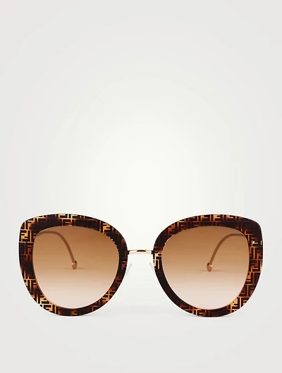 F Is Fendi Cat Eye Sunglasses