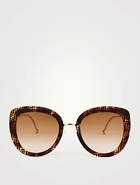 F Is Fendi Cat Eye Sunglasses
