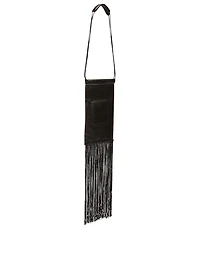 XS Leather Fringe Bag