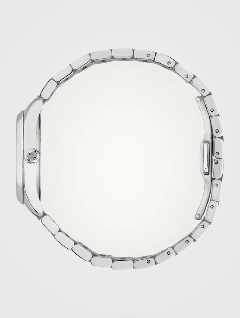 G-Timeless Feline Head Two-Tone Stainless Steel Bracelet Watch