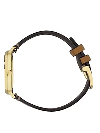 Gucci X Disney Grip Stainless Steel GG Supreme Strap Watch