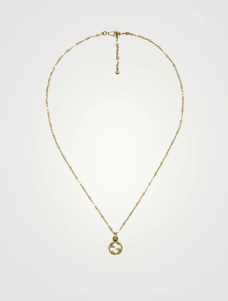 18K Gold Necklace With Interlocking G