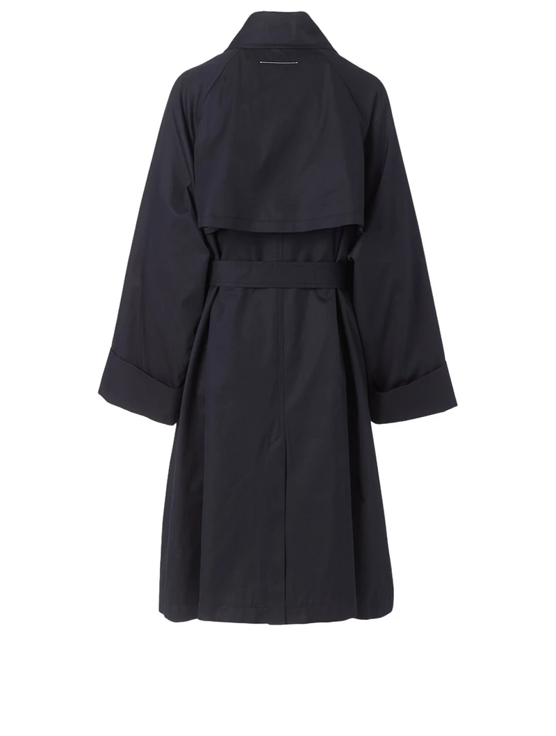 Cotton Oversized Trench Coat