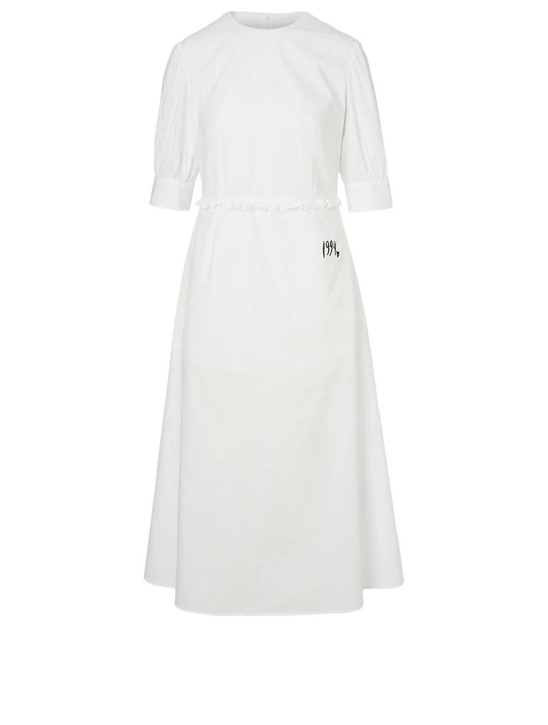 Cotton Midi Dress