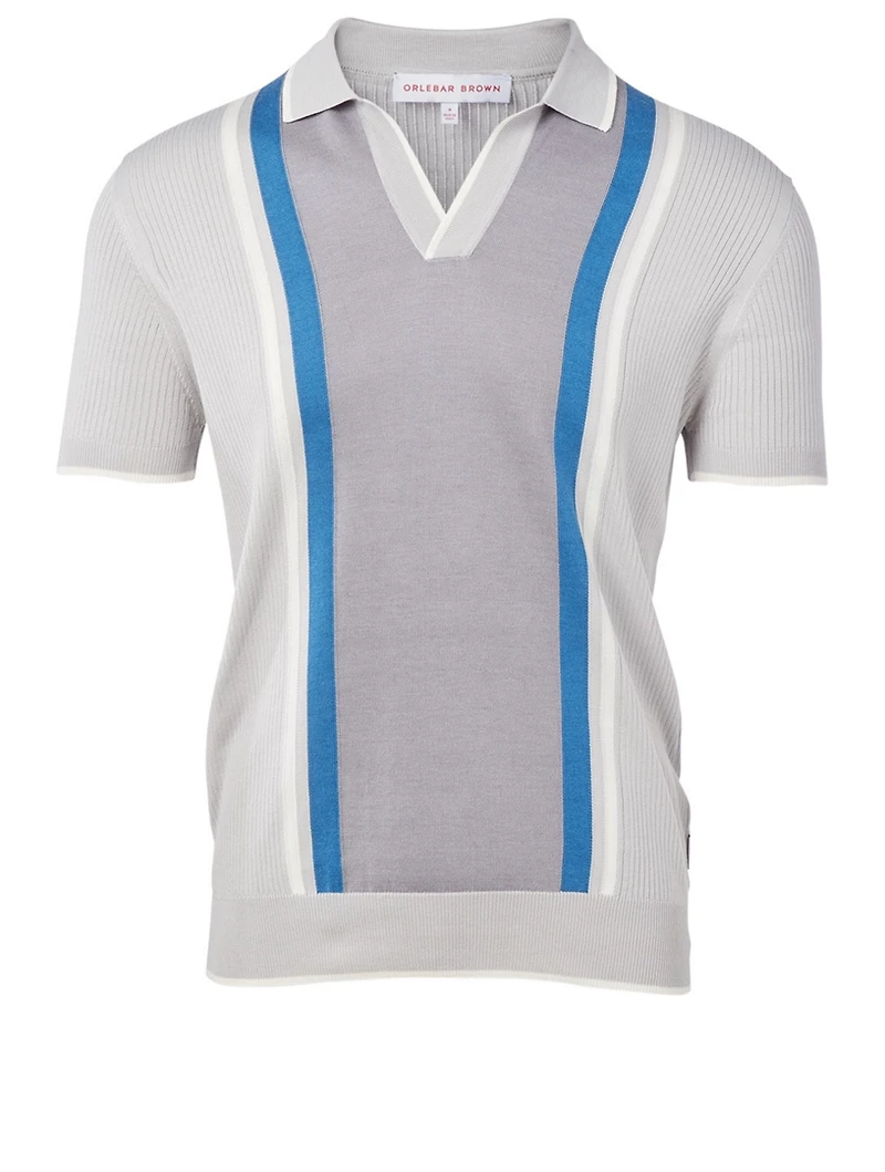 Horton X Silk And Cotton Polo Shirt