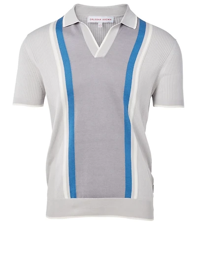 Horton X Silk And Cotton Polo Shirt