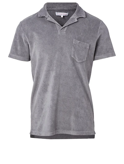 Terry Towelling Polo Shirt