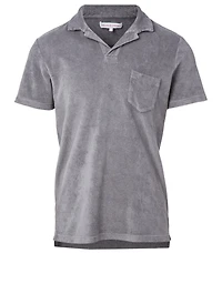 Terry Towelling Polo Shirt