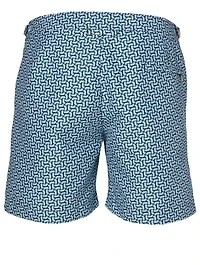 Bulldog Swim Shorts Geo Print