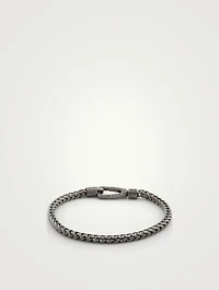 Ulysses Oxidized Silver Bracelet