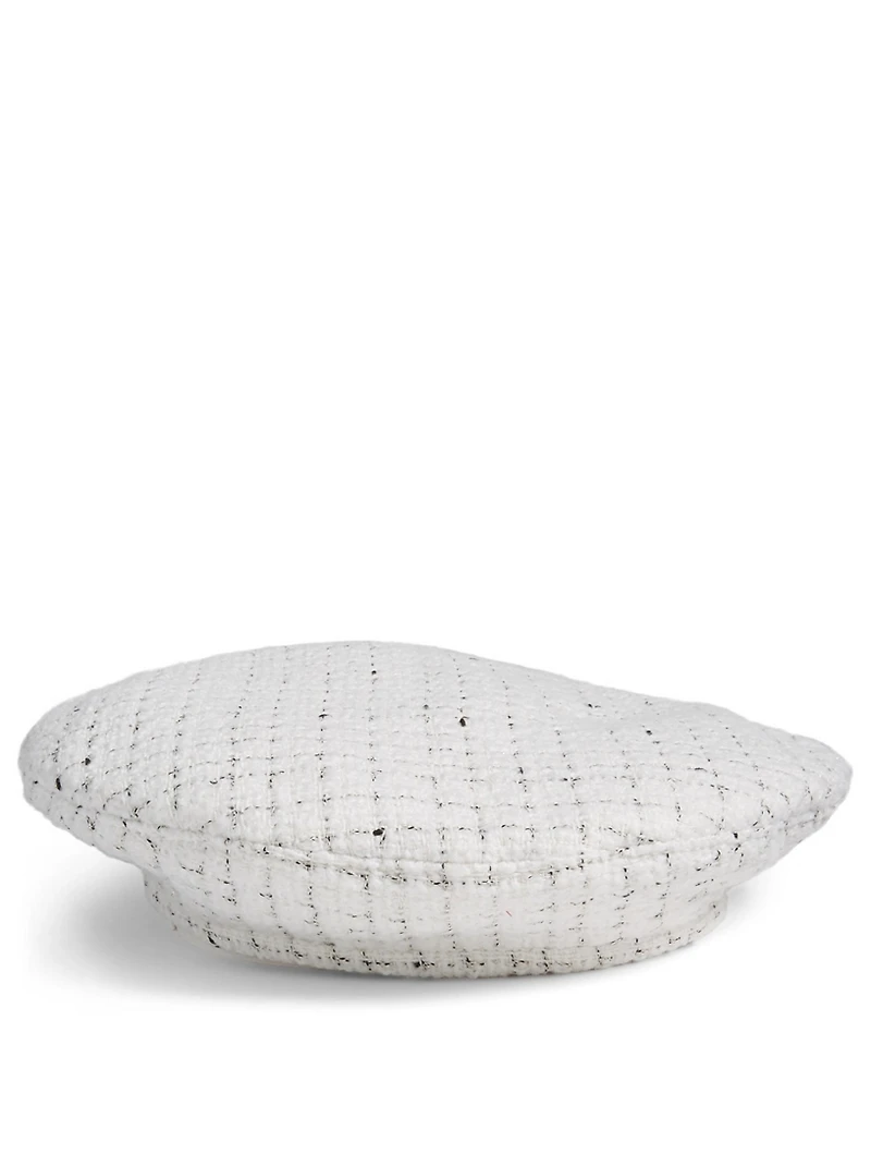 Checked Beret