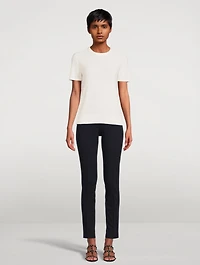 Crewneck T-Shirt With Sequins