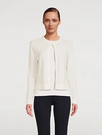 Knit Cardigan With Sequins