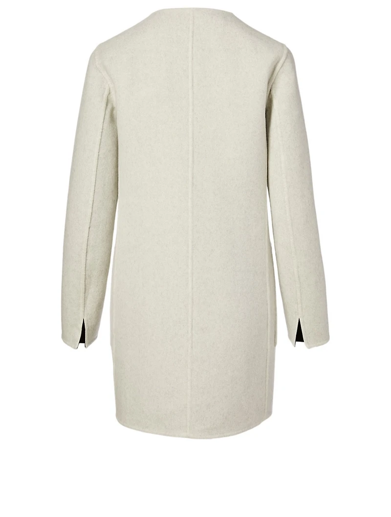 Wool And Cashmere Reversible Coat
