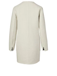 Wool And Cashmere Reversible Coat