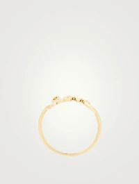 Small 14K Gold Love Ring