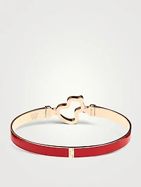 Wulu 18K Rose Gold Bangle Bracelet