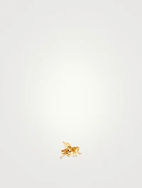 14K Gold Unicorn Stud Earring