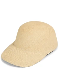 Turin Woven Straw Sun Cap