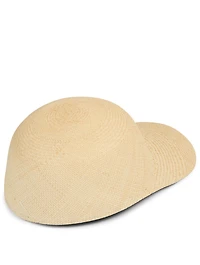 Turin Woven Straw Sun Cap
