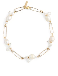 Formation Necklace With Pearls