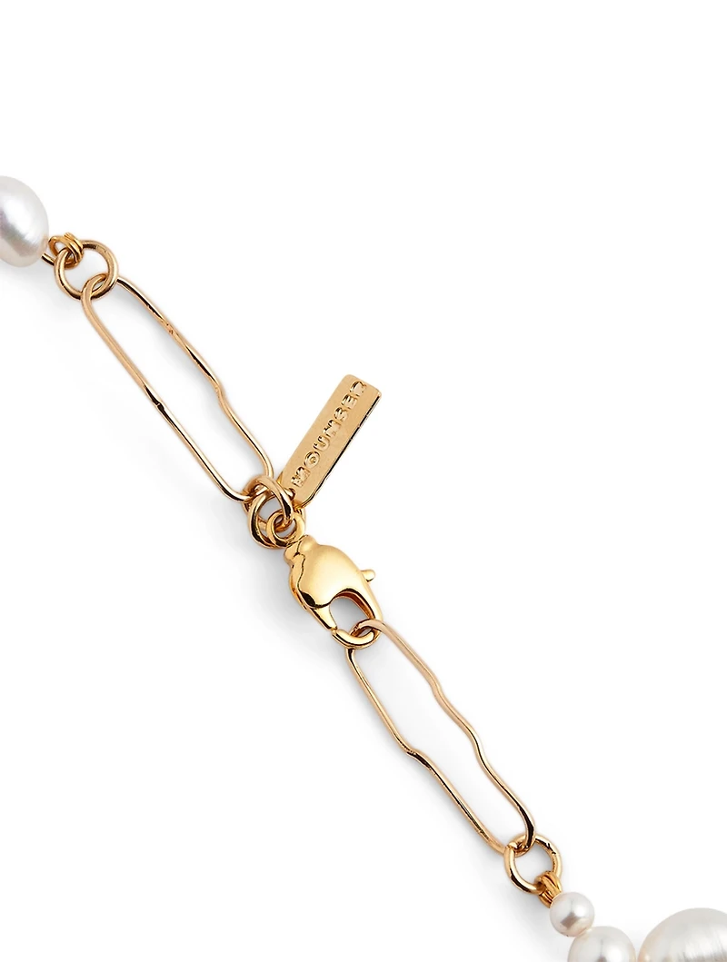 Formation Necklace With Pearls