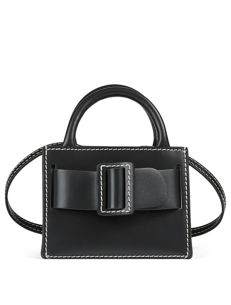 Bobby Surreal Big Stitch Leather Bag