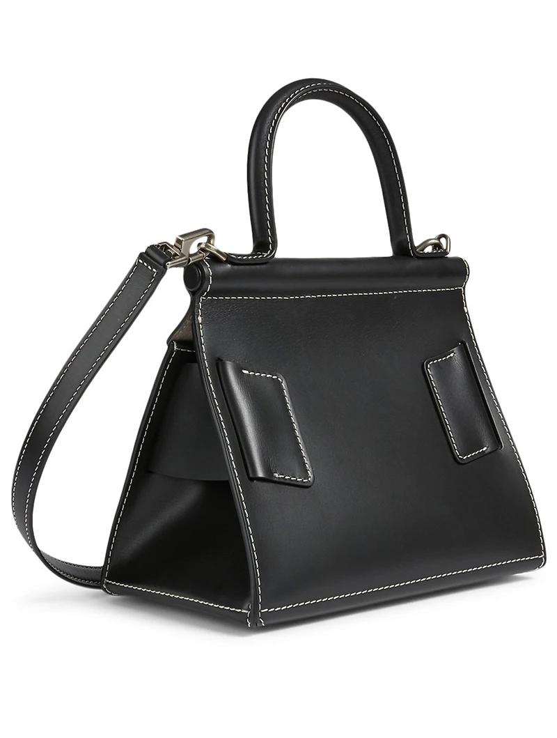 Karl 24 Big Stitch Leather Bag