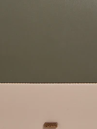 Lucas 19 Two-Tone Leather Top Handle Bag