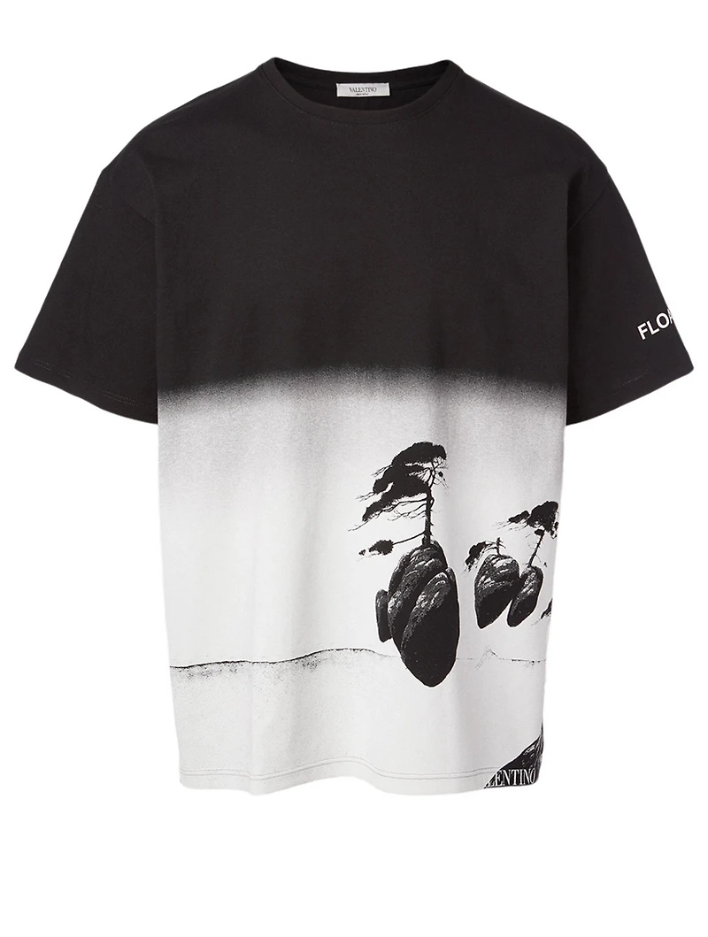 Floating Island Printed T-Shirt