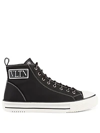 Giggies Fabric High-Top Sneakers