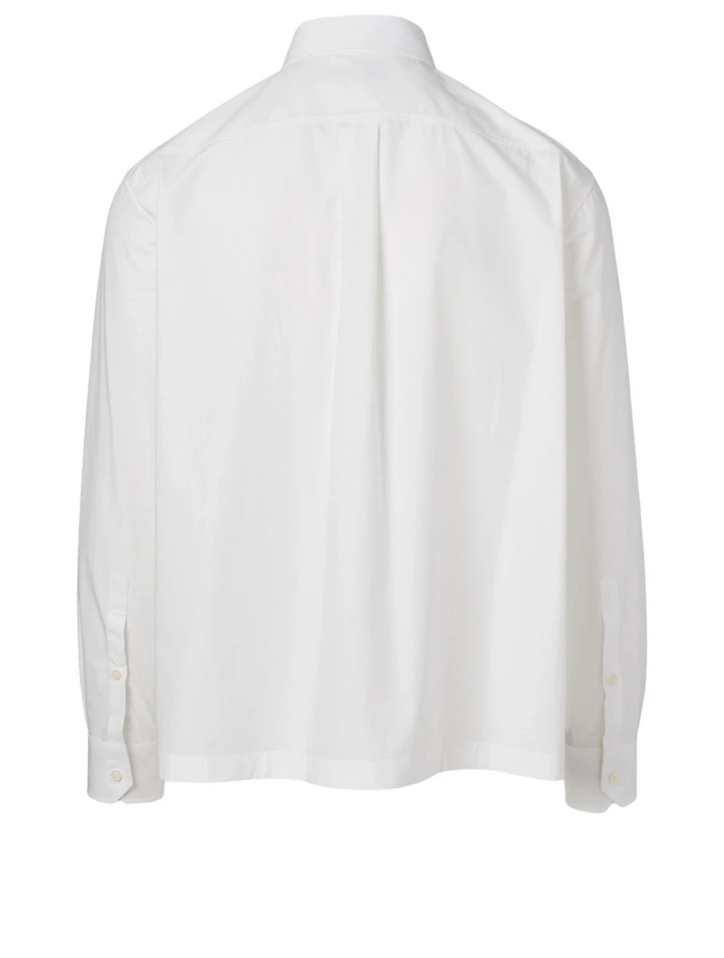 Cotton Shirt With Flap Pocket