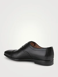 Riley Leather Brogue Oxford Shoes
