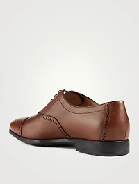 Riley Leather Brogue Oxford Shoes