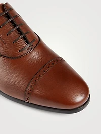 Riley Leather Brogue Oxford Shoes