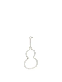 Wulu 18K White Gold Earring With Diamonds