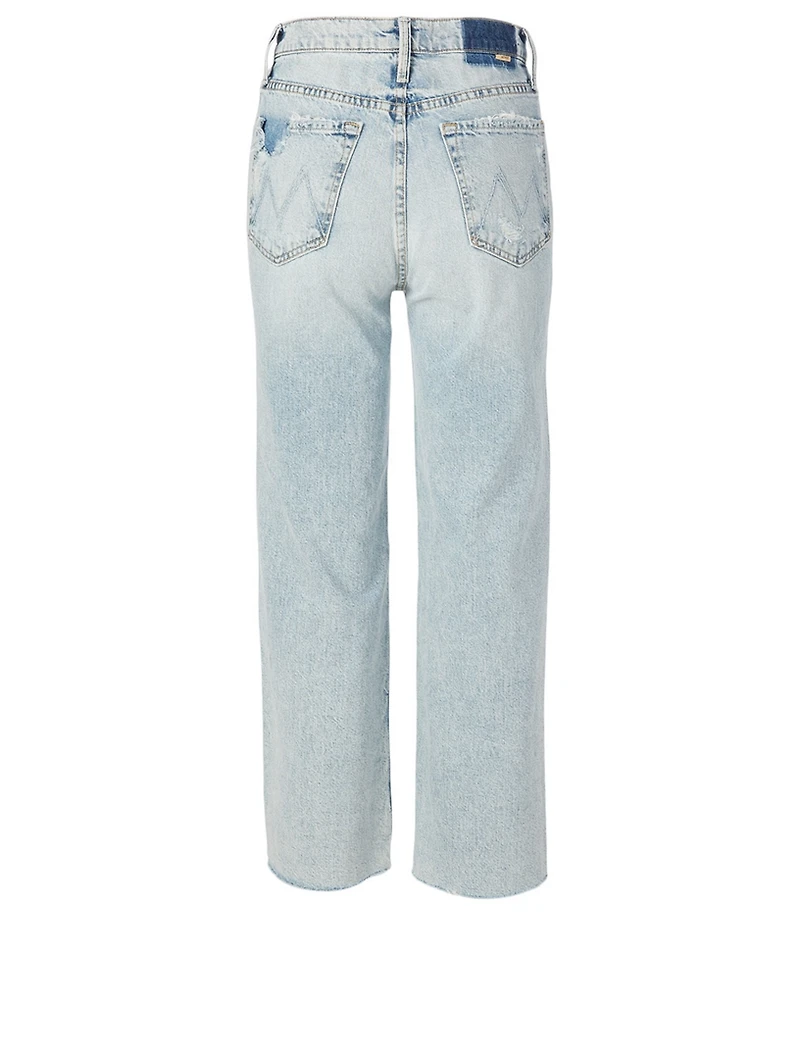 Rambler Jeans With Ankle Fray