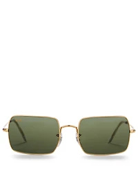 RB1969 Rectangle Metal Sunglasses