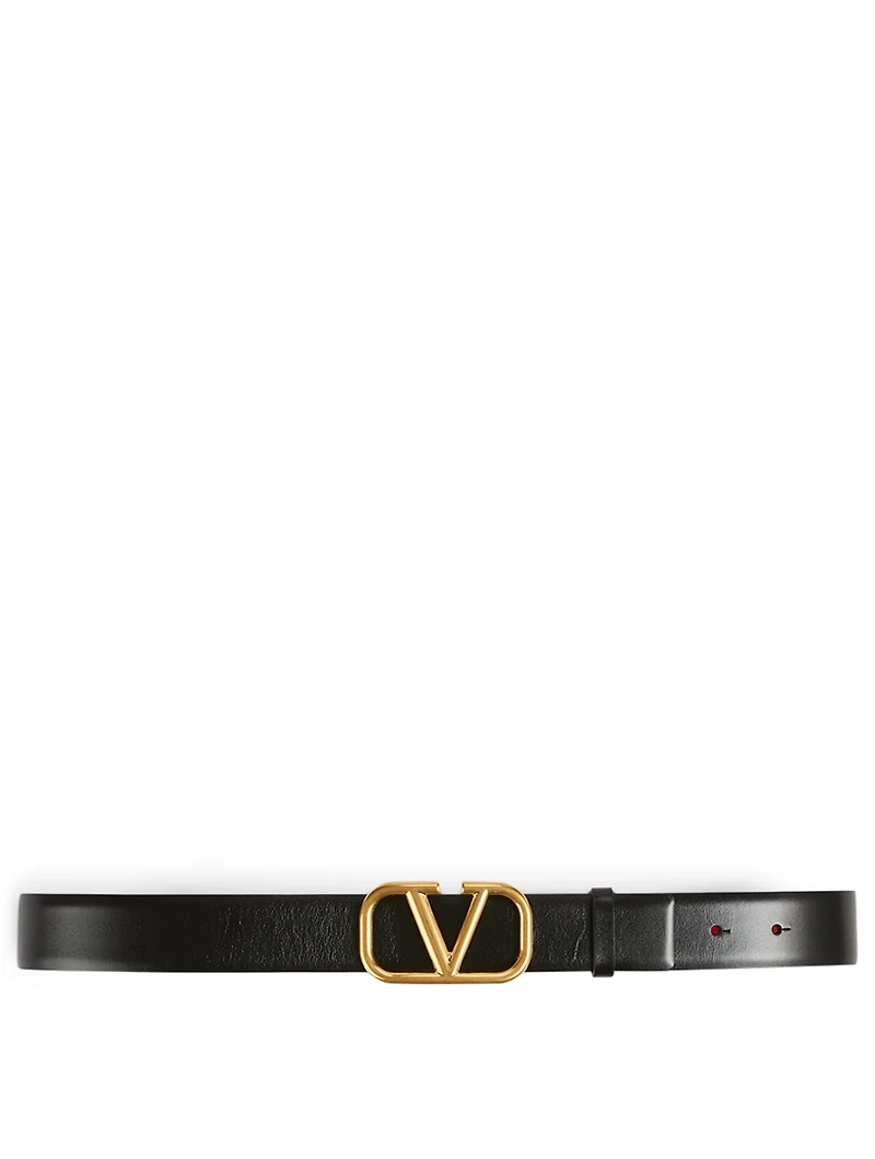 VLOGO Reversible Leather Belt